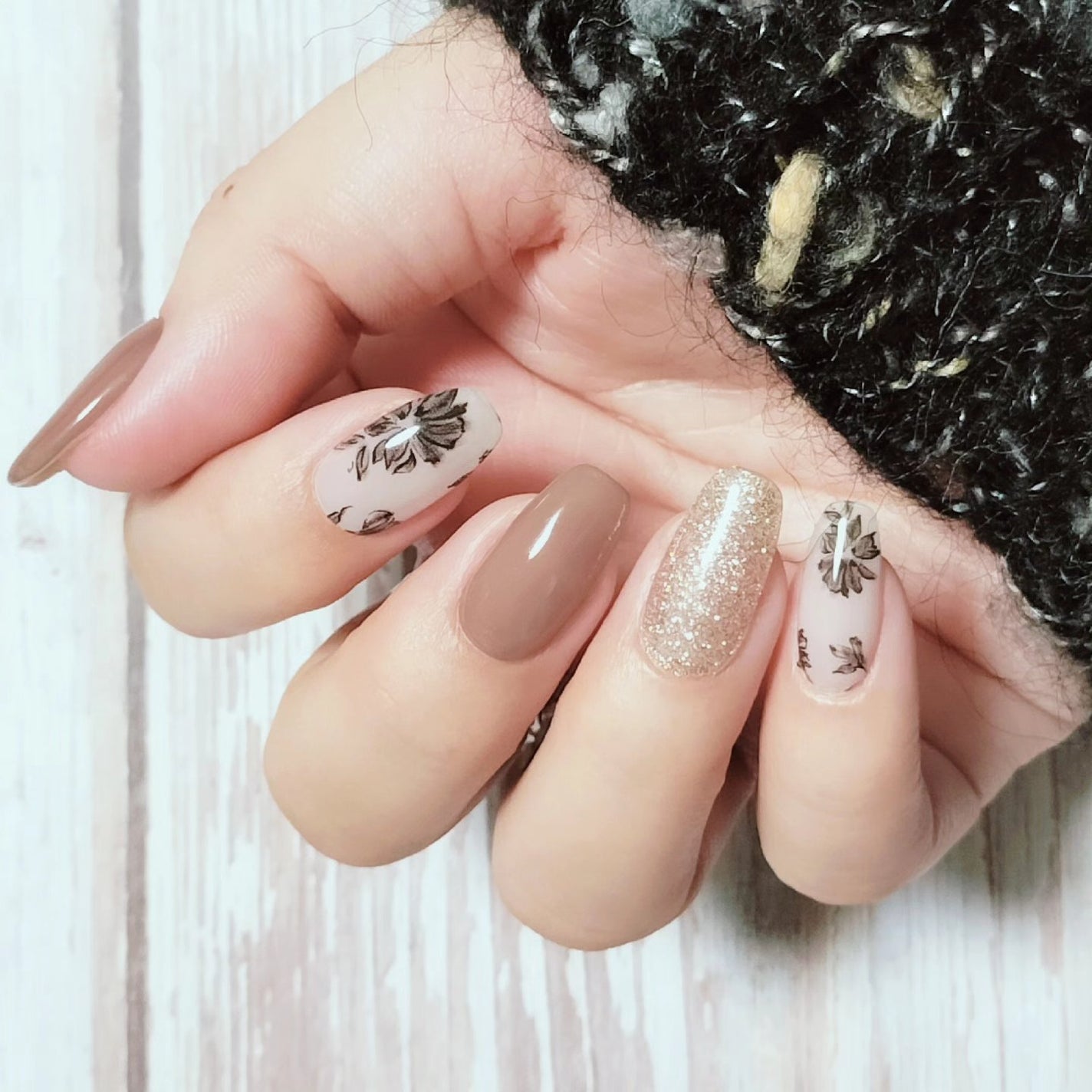 EDGEU ジェルネイルシール/EDGEU/ネイルシールを使ったクチコミ(4枚目)