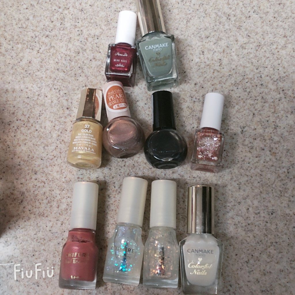 カラフルネイルズ/キャンメイク/マニキュアを使ったクチコミ（2枚目）