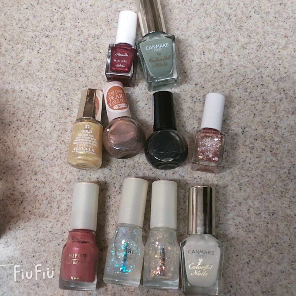 カラフルネイルズ/キャンメイク/マニキュアを使ったクチコミ(2枚目)