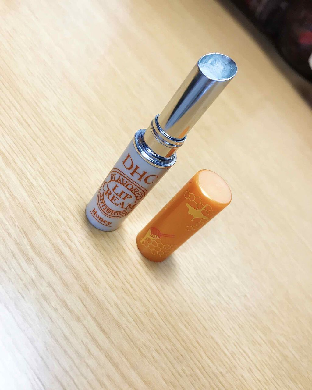 香るモイスチュアリップクリーム はちみつ/DHC/リップクリームを使ったクチコミ（1枚目）