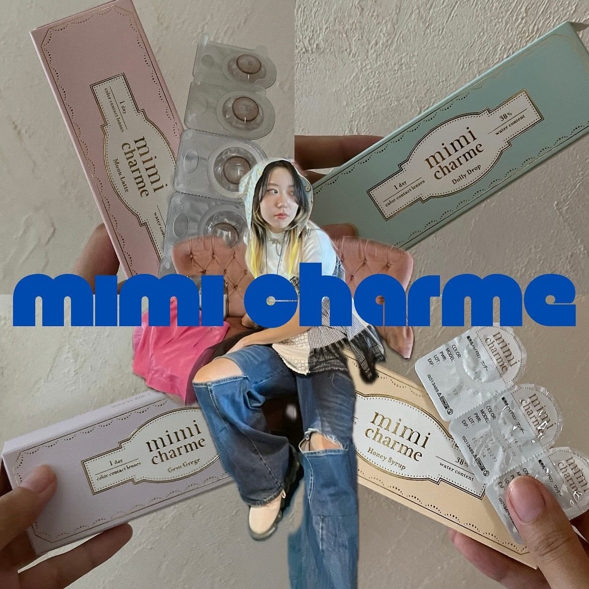 mimi charme 1day/mimi charme/ワンデー(1DAY)カラコンを使ったクチコミ(1枚目)