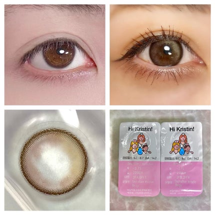 Secretive Kristen/Hapa kristin/カラーコンタクトレンズを使ったクチコミ(2枚目)