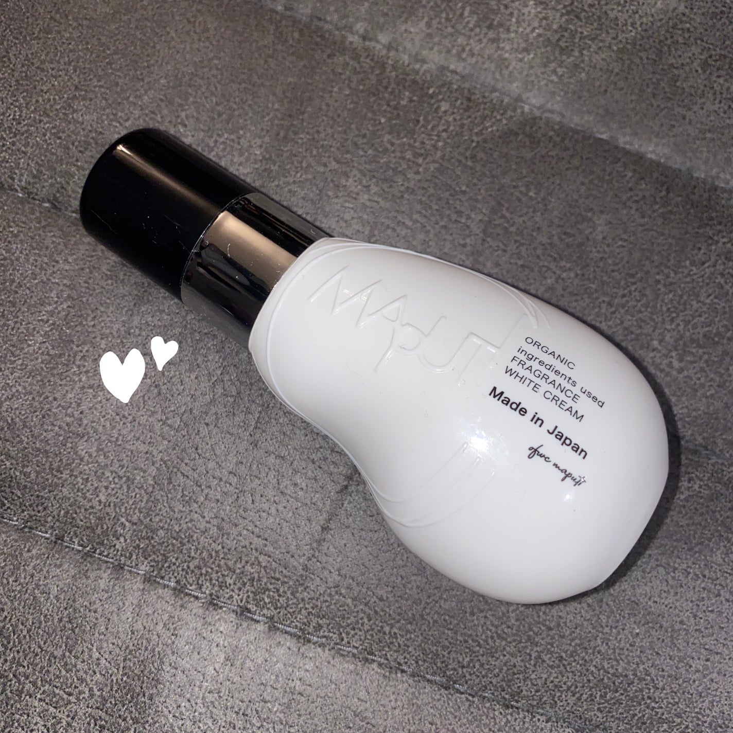 オーガニックフレグランスホワイトクリーム/MAPUTI/デリケートゾーンケアを使ったクチコミ(1枚目)