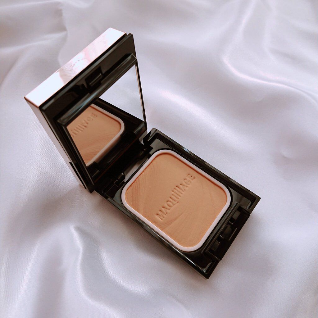 ドラマティックパウダリー EX/マキアージュ/パウダーファンデーションを使ったクチコミ（3枚目）