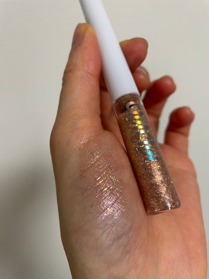 グリッターイルミネーションライナー/CipiCipi/リキッドアイライナーを使ったクチコミ(3枚目)