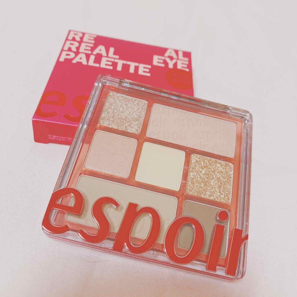 リアルアイパレット/espoir/マルチパレットを使ったクチコミ（1枚目）
