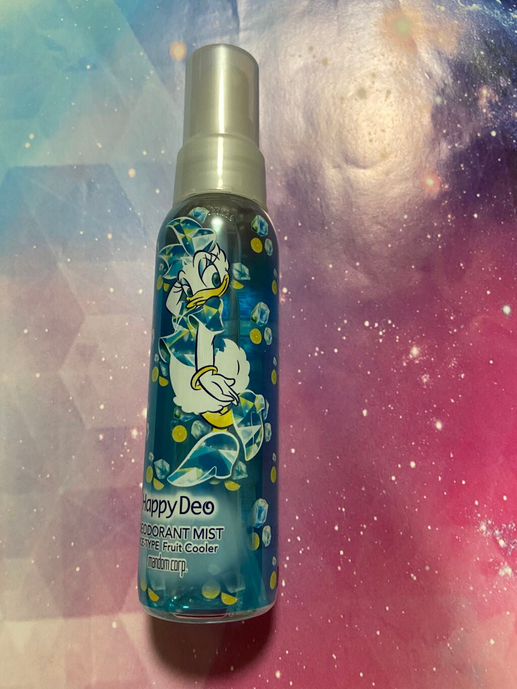 ハッピーデオ デオドラントミスト アイスダウン フルーツクーラー/マンダム/デオドラント・制汗剤を使ったクチコミ(1枚目)
