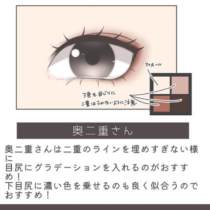 リアルクローズシャドウ/excel/アイシャドウパレットを使ったクチコミ(4枚目)