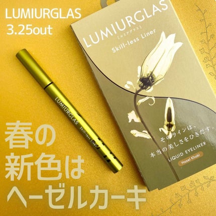 スキルレスライナー/LUMIURGLAS/リキッドアイライナーを使ったクチコミ(1枚目)