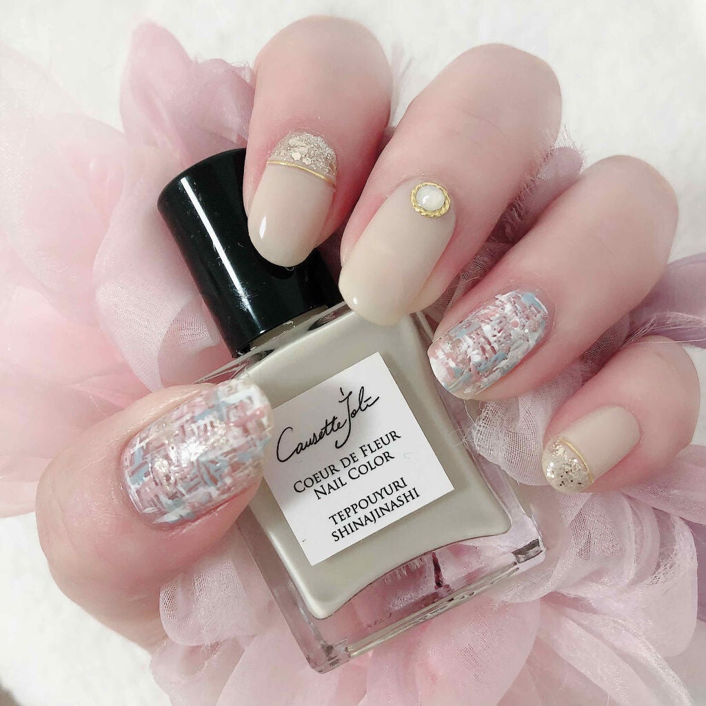 グロッシーコート/スキューズミー/オールインワンネイルを使ったクチコミ(1枚目)