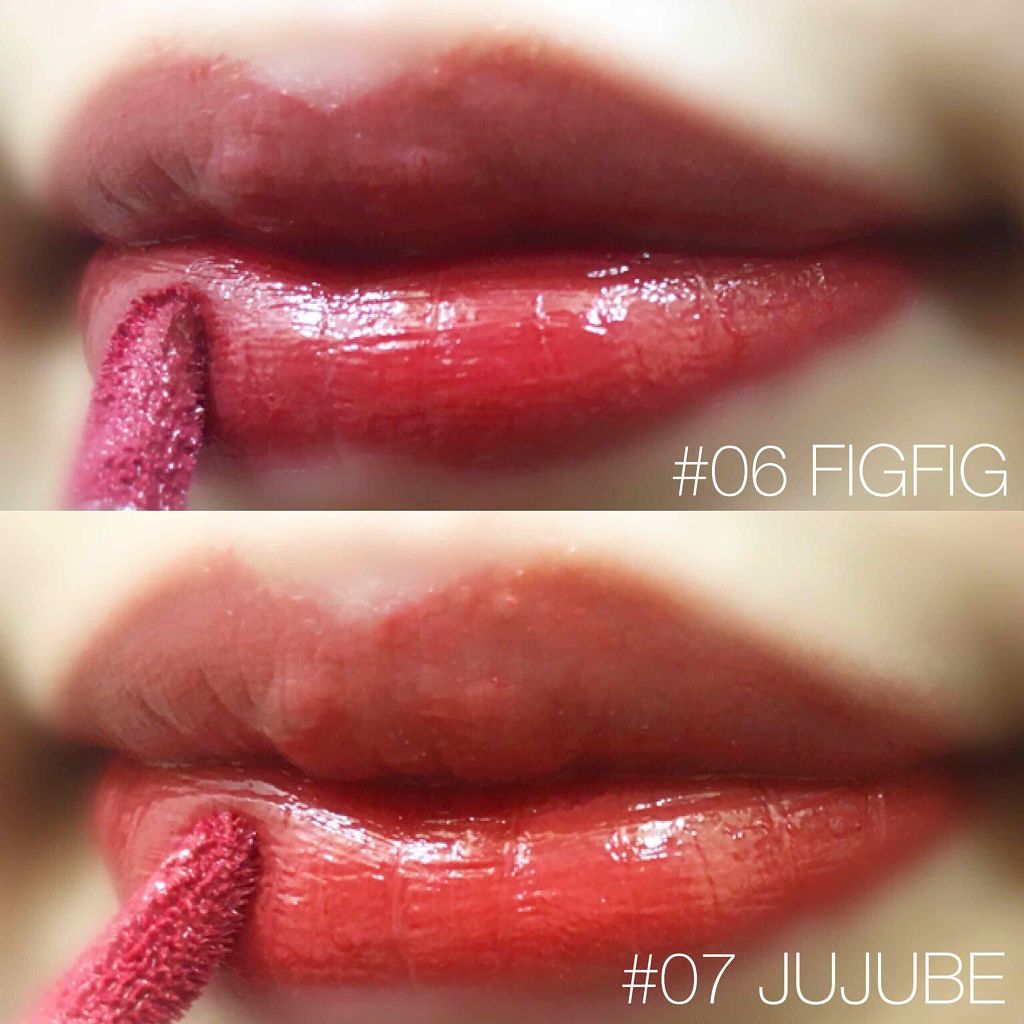 ジューシーラスティングティント/rom&nd/リップティントを使ったクチコミ（2枚目）