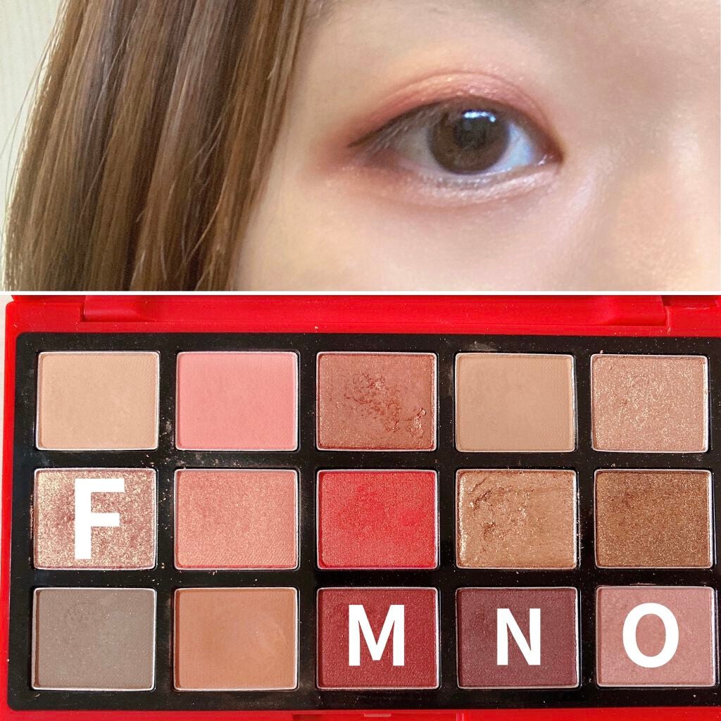 デュアルアイシャドウ N/excel/アイシャドウパレットを使ったクチコミ(2枚目)