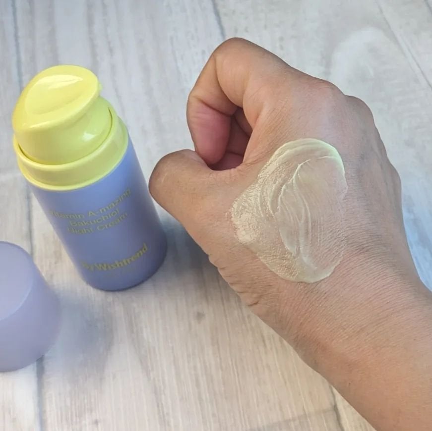 ビタミンA-mazingバクチオールナイトクリーム/By Wishtrend/フェイスクリームを使ったクチコミ(4枚目)