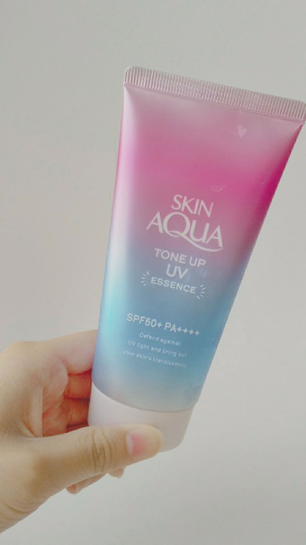 スキンアクア トーンアップUVエッセンス/スキンアクア/日焼け止めクリームを使ったクチコミ（2枚目）