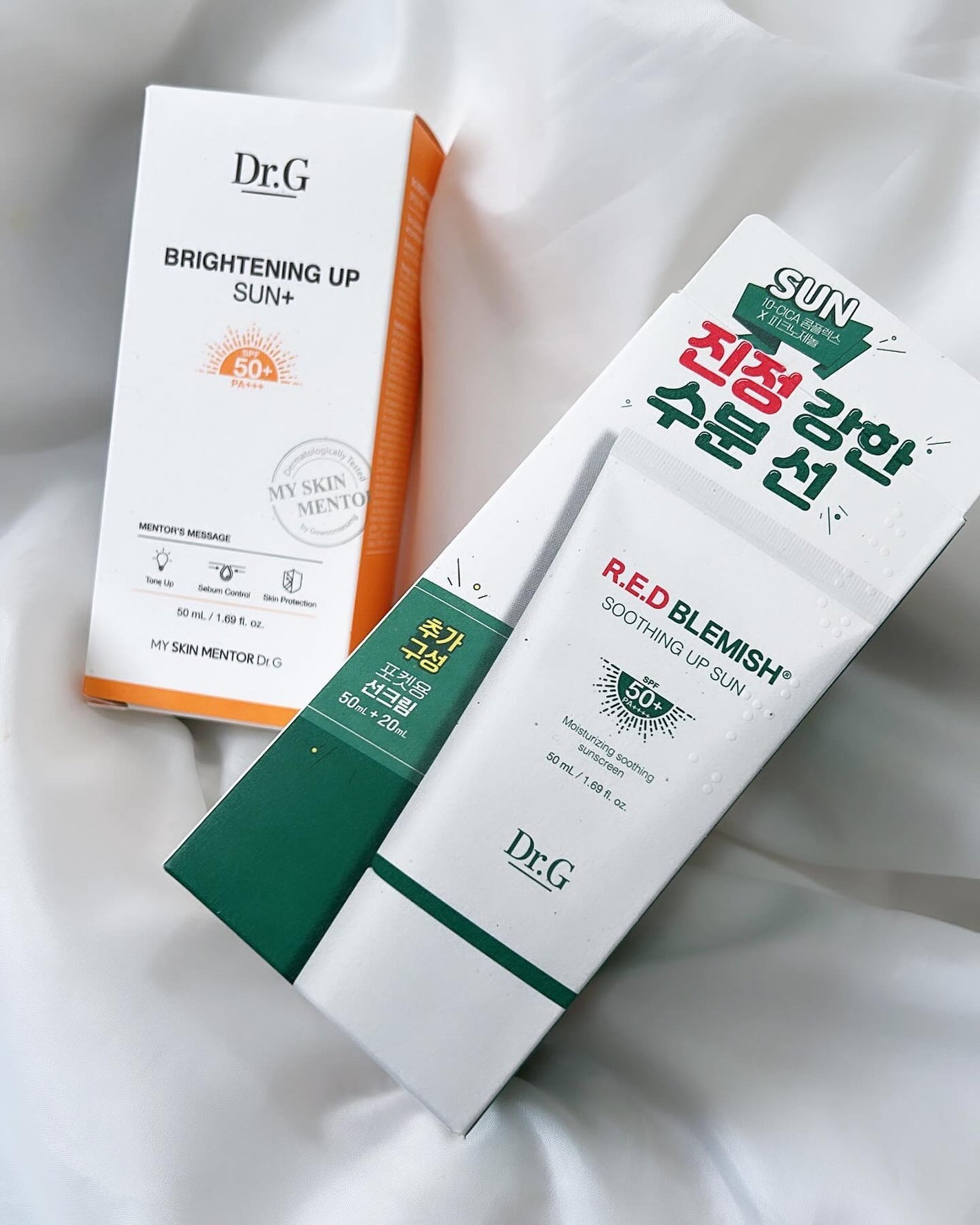 ブライトニングアップサンプラス/Dr.G/日焼け止めクリームを使ったクチコミ(3枚目)