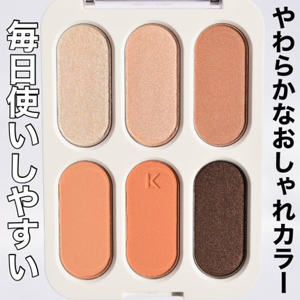 フォーエバー6アイパレット/Laka/アイシャドウパレットを使ったクチコミ(6枚目)