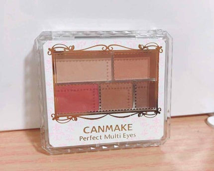 パーフェクトマルチアイズ/キャンメイク/アイシャドウパレットを使ったクチコミ(2枚目)
