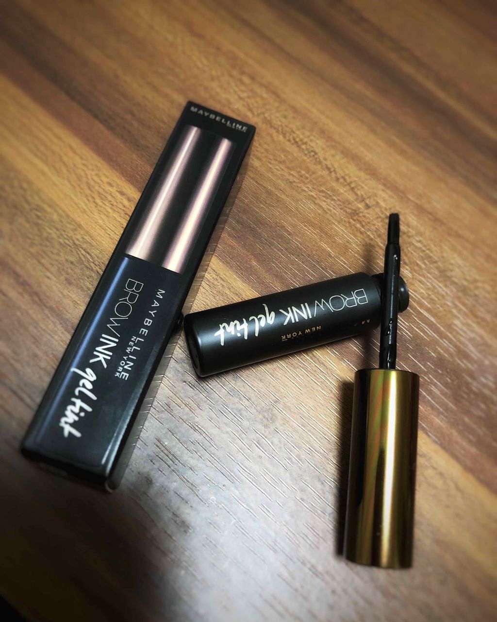 ブロウインク ジェルティント 01 ライトブラウン/MAYBELLINE NEW YORK/眉ティントを使ったクチコミ（1枚目）