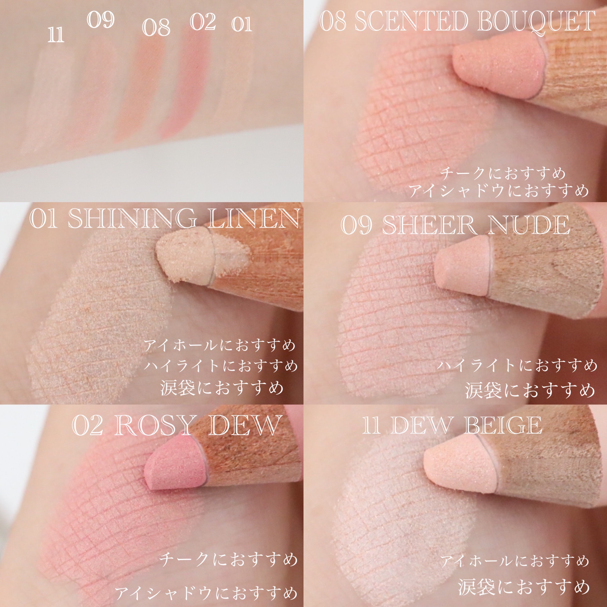 アートクラス フロッタージュペンシル/too cool for school/スティックアイシャドウを使ったクチコミ（2枚目）