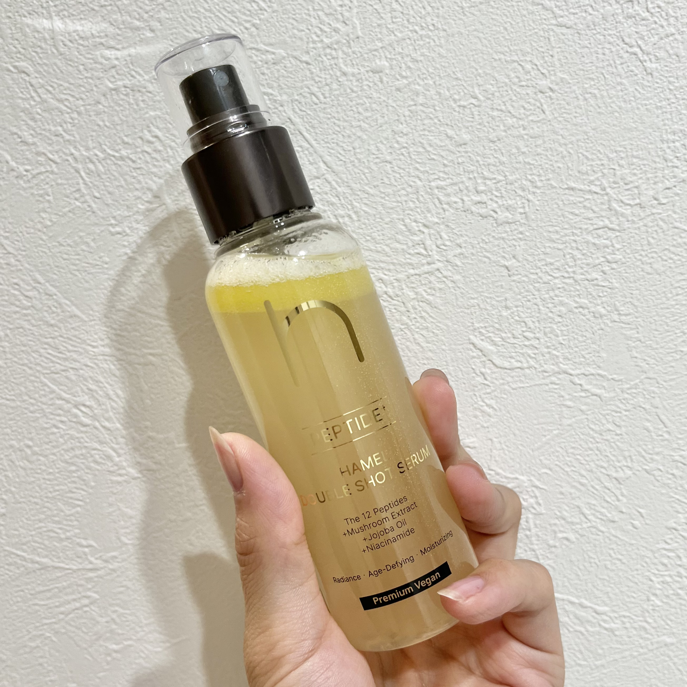 ダブルショット12GFコアグロウミストセラム/HAMEL/美容液を使ったクチコミ（2枚目）