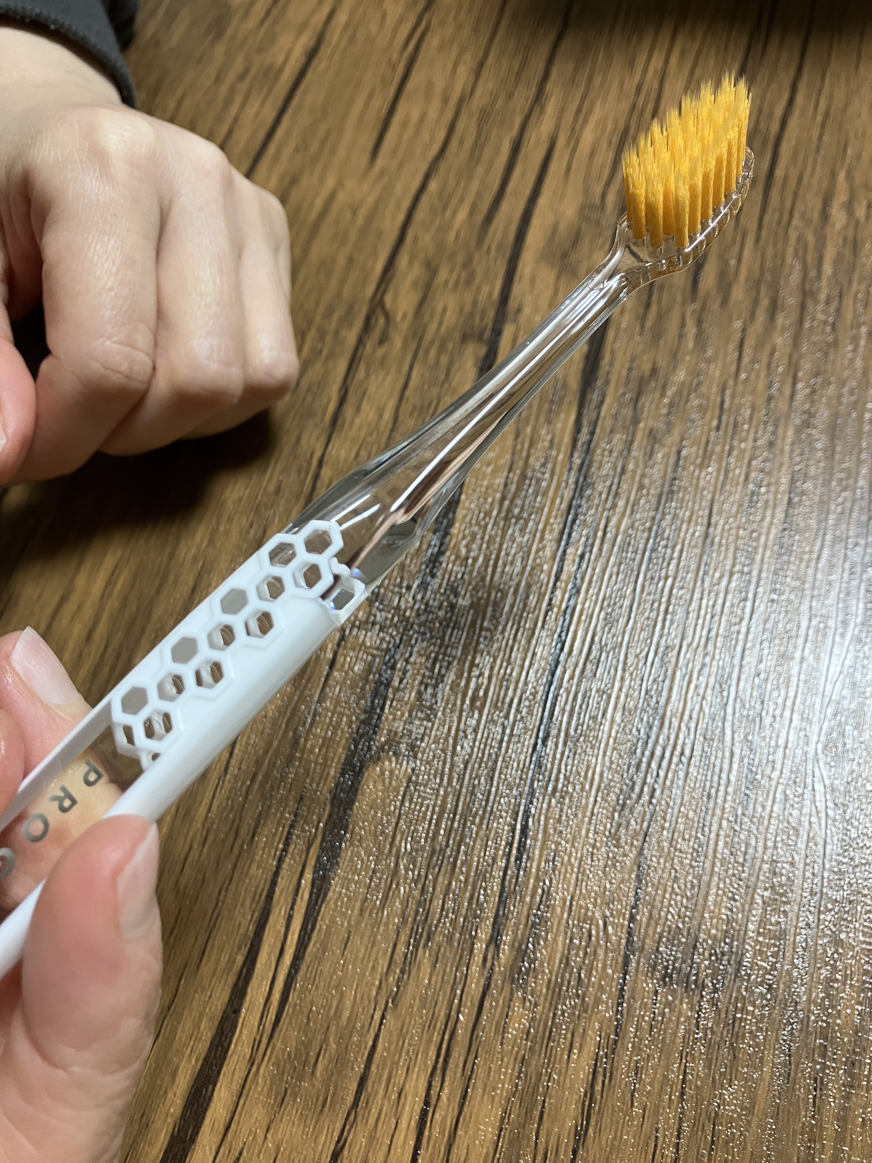 プログリップハブラシ　typeⅠ/エビス/歯ブラシを使ったクチコミ（3枚目）