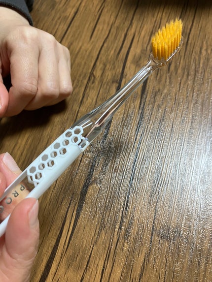 プログリップハブラシ typeⅠ/エビス/歯ブラシを使ったクチコミ(3枚目)