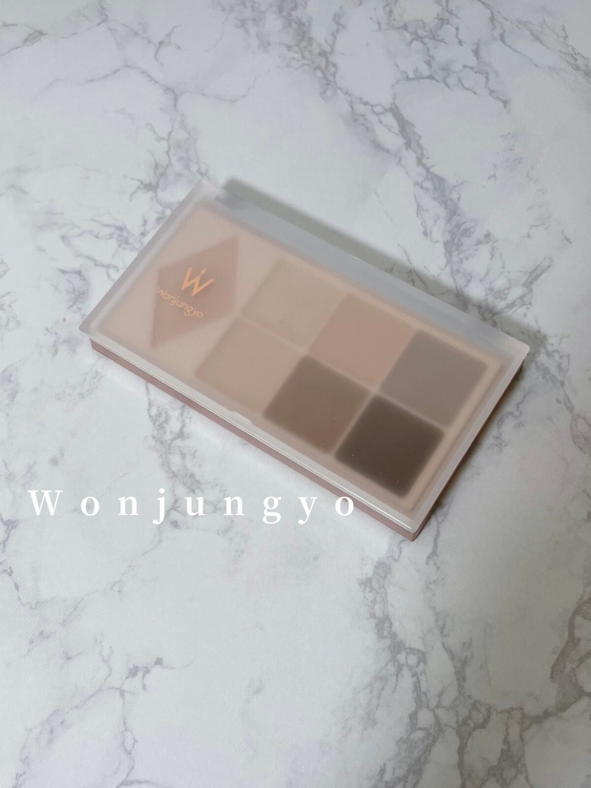 ウォンジョンヨ W デイリームードアップパレット /Wonjungyo/アイシャドウパレットを使ったクチコミ(2枚目)