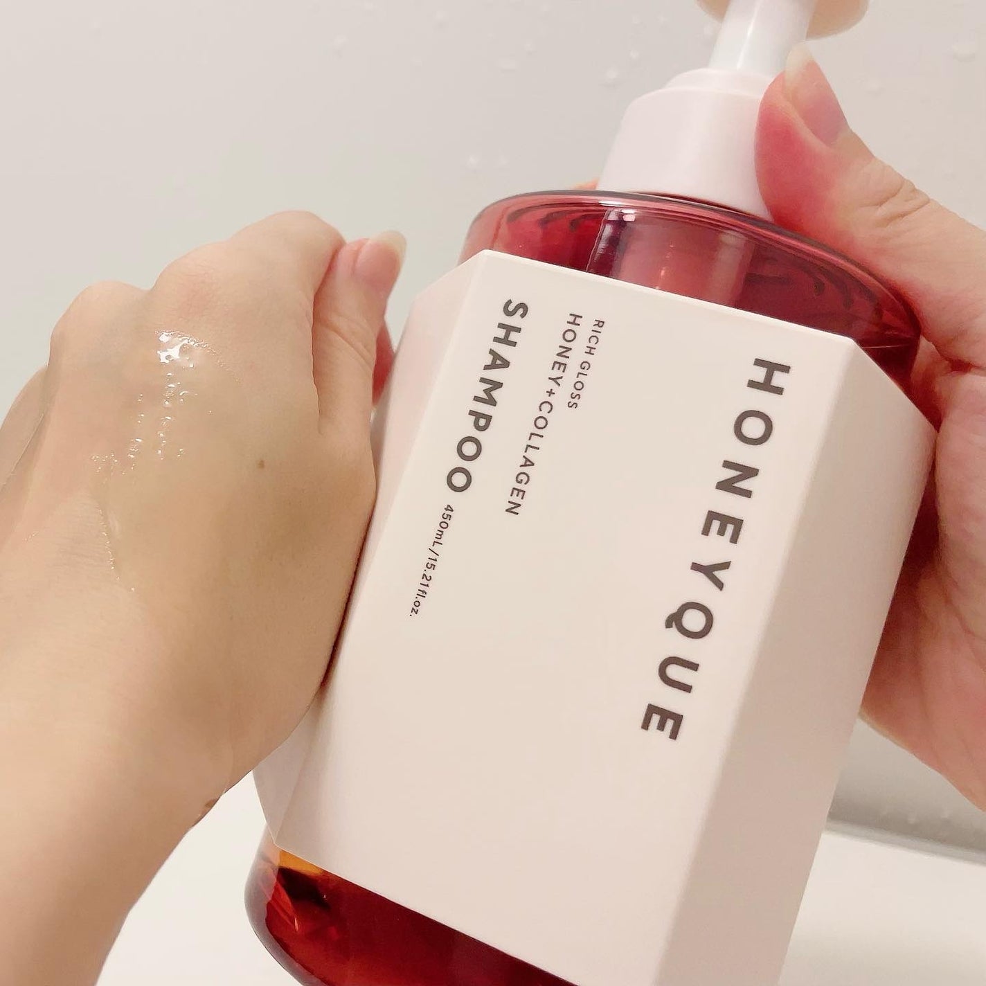 リッチグロス シャンプー シャイニー/ヘアトリートメント シャイニー/ハニーク/市販シャンプーを使ったクチコミ(2枚目)