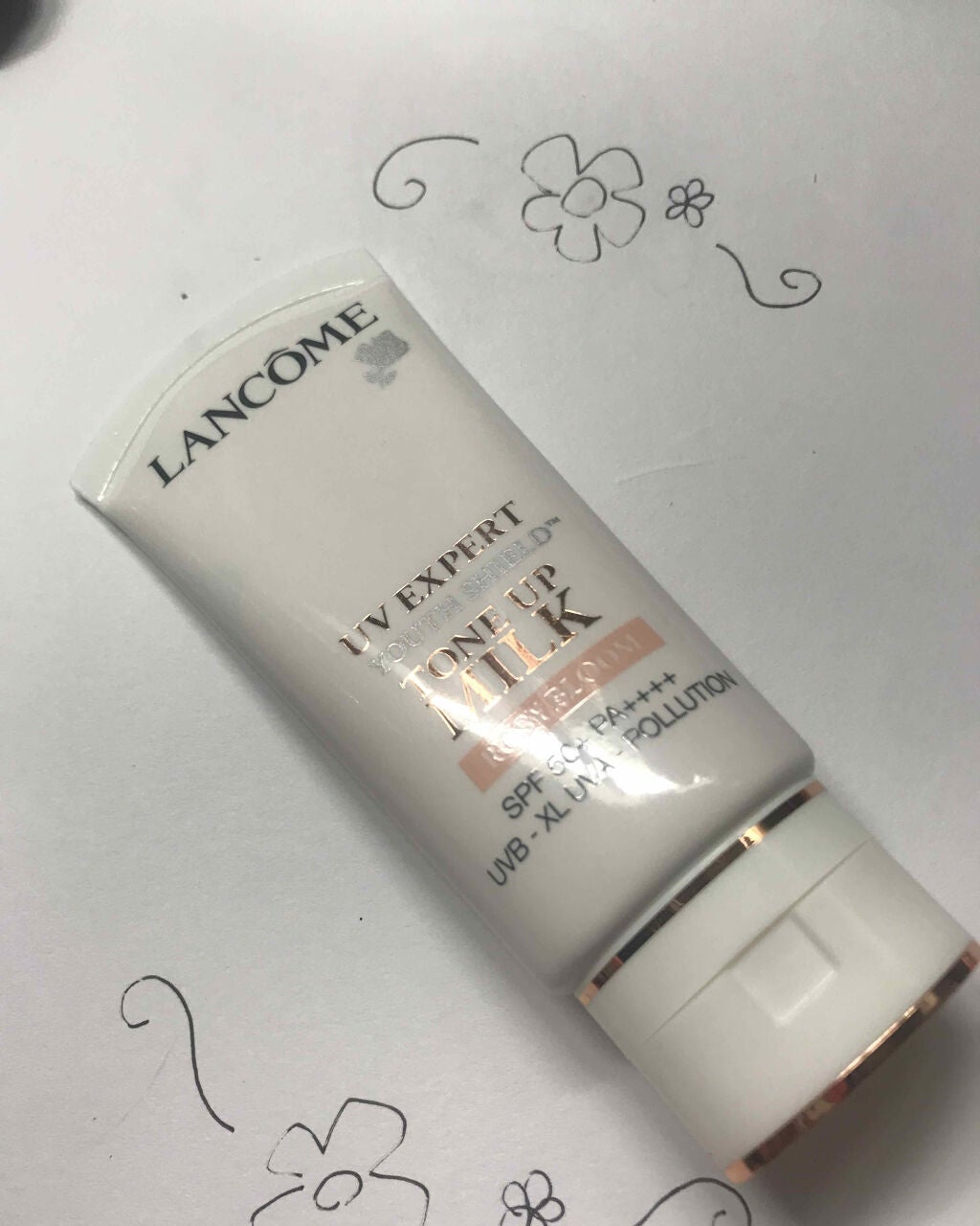 UV エクスペール トーン アップ ローズ/LANCOME/日焼け止め・UVケアを使ったクチコミ(1枚目)