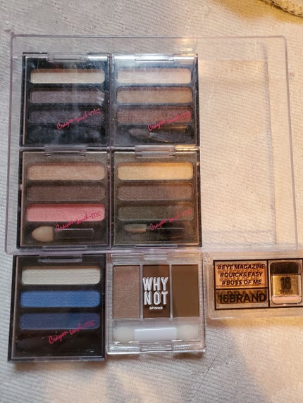 3色アイシャドウ/crayontouch-me/アイシャドウパレットを使ったクチコミ(1枚目)