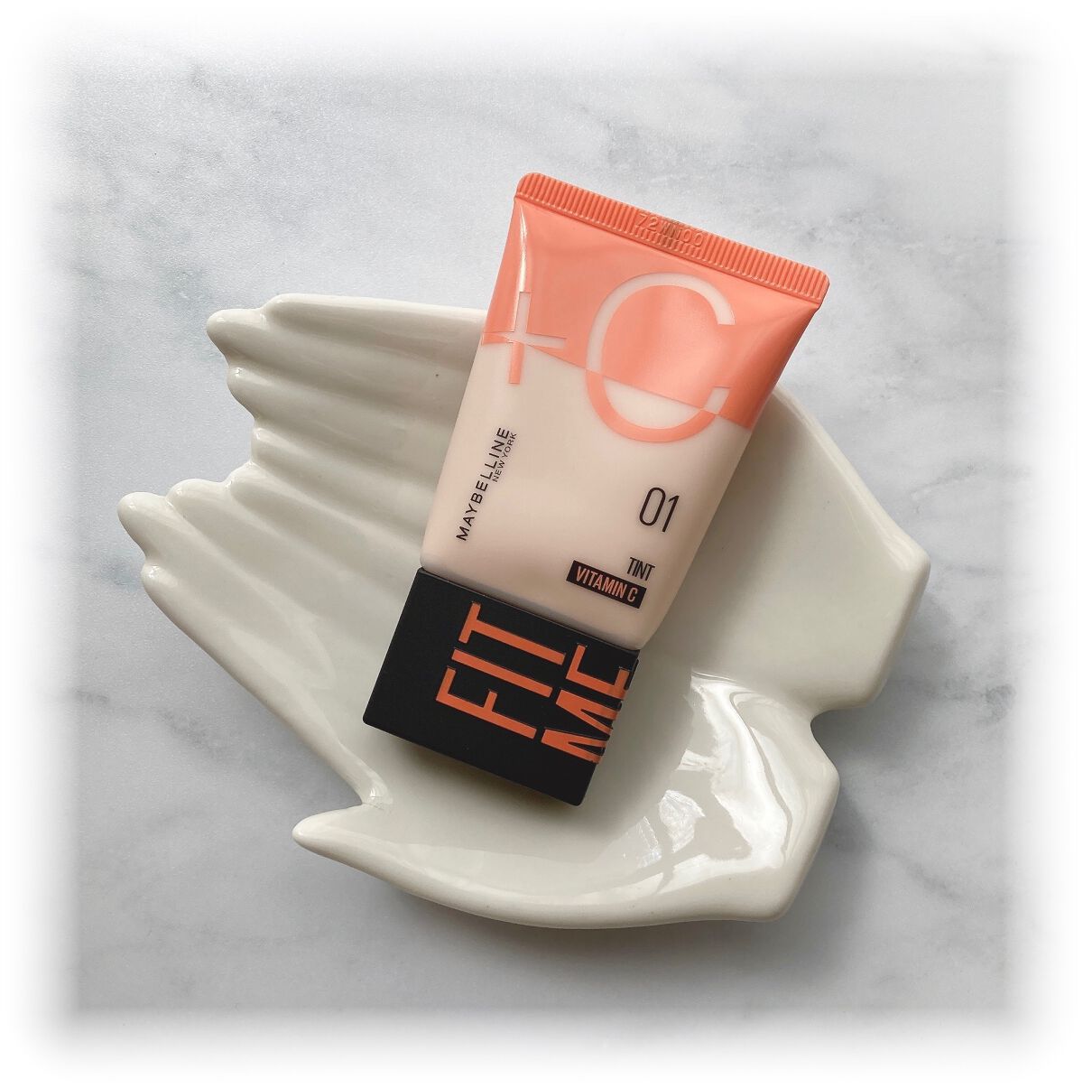 フィットミー フレッシュ ティント 01 フェアピンク/MAYBELLINE NEW YORK/ベースメイクを使ったクチコミ（1枚目）