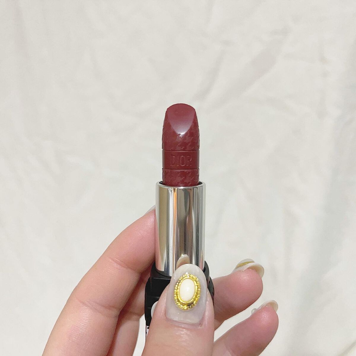 ルージュ ディオール 720 アイコン ベルベット<ニュー ルック エディション>（生産終了）/Dior/口紅を使ったクチコミ（2枚目）