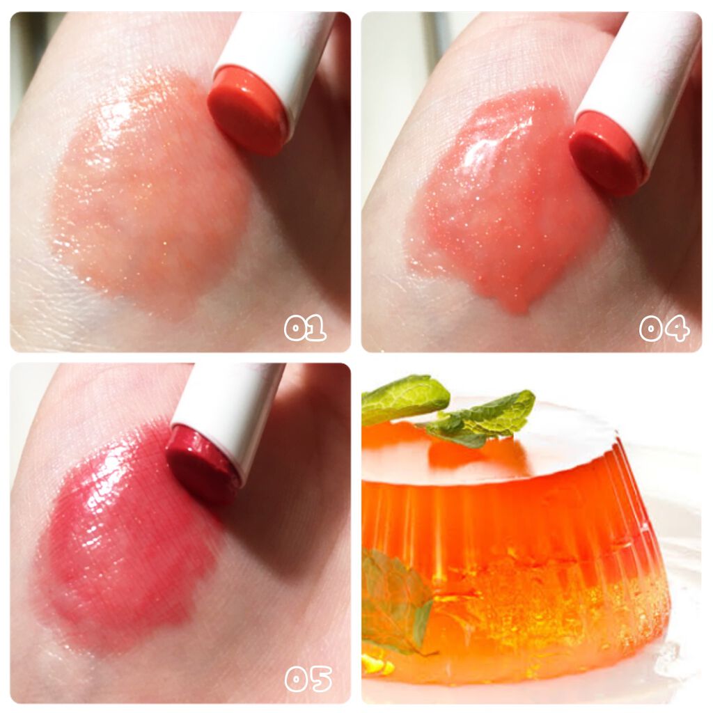 ジェリースティックグロス No.04 スウィートチェリー/キャンメイク/リップグロスを使ったクチコミ（2枚目）