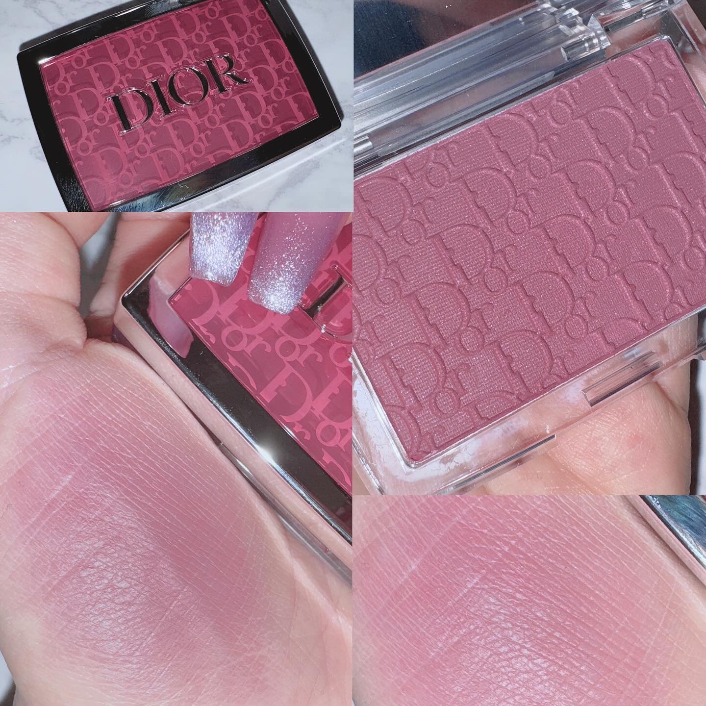 ロージー グロウ 006 ベリー/Dior/パウダーチークを使ったクチコミ（2枚目）