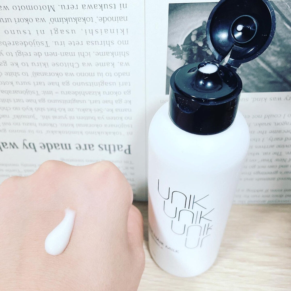 ナノシルクヘアミルク/UNIK/ヘアミルクを使ったクチコミ（1枚目）