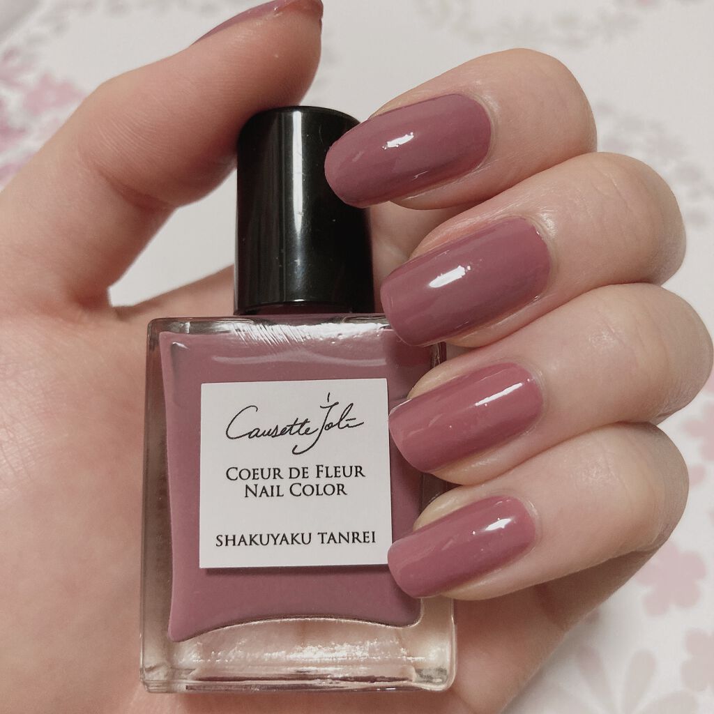 Coeur de Fleur Nail Color SHAKUYAKU TANREI 【しゃくやくたんれい】/Causette.Joli/マニキュアを使ったクチコミ（1枚目）