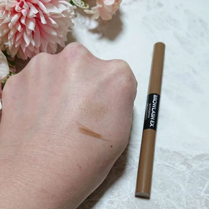 ブロウラッシュEX ウォーターストロング Wアイブロウ (ジェルペンシル&パウダー) ライトブラウン/ブロウラッシュ/パウダーアイブロウの画像