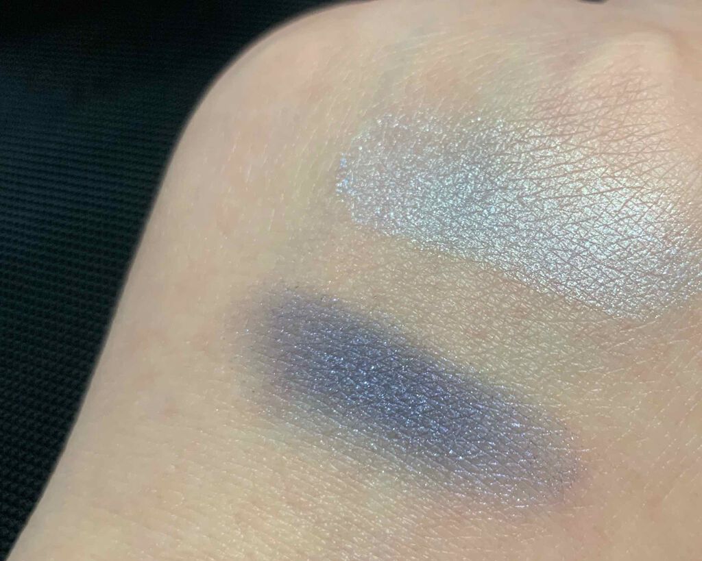 ツイン カラー アイシャドウ 93 ブルー系/ちふれ/アイシャドウパレットを使ったクチコミ（2枚目）
