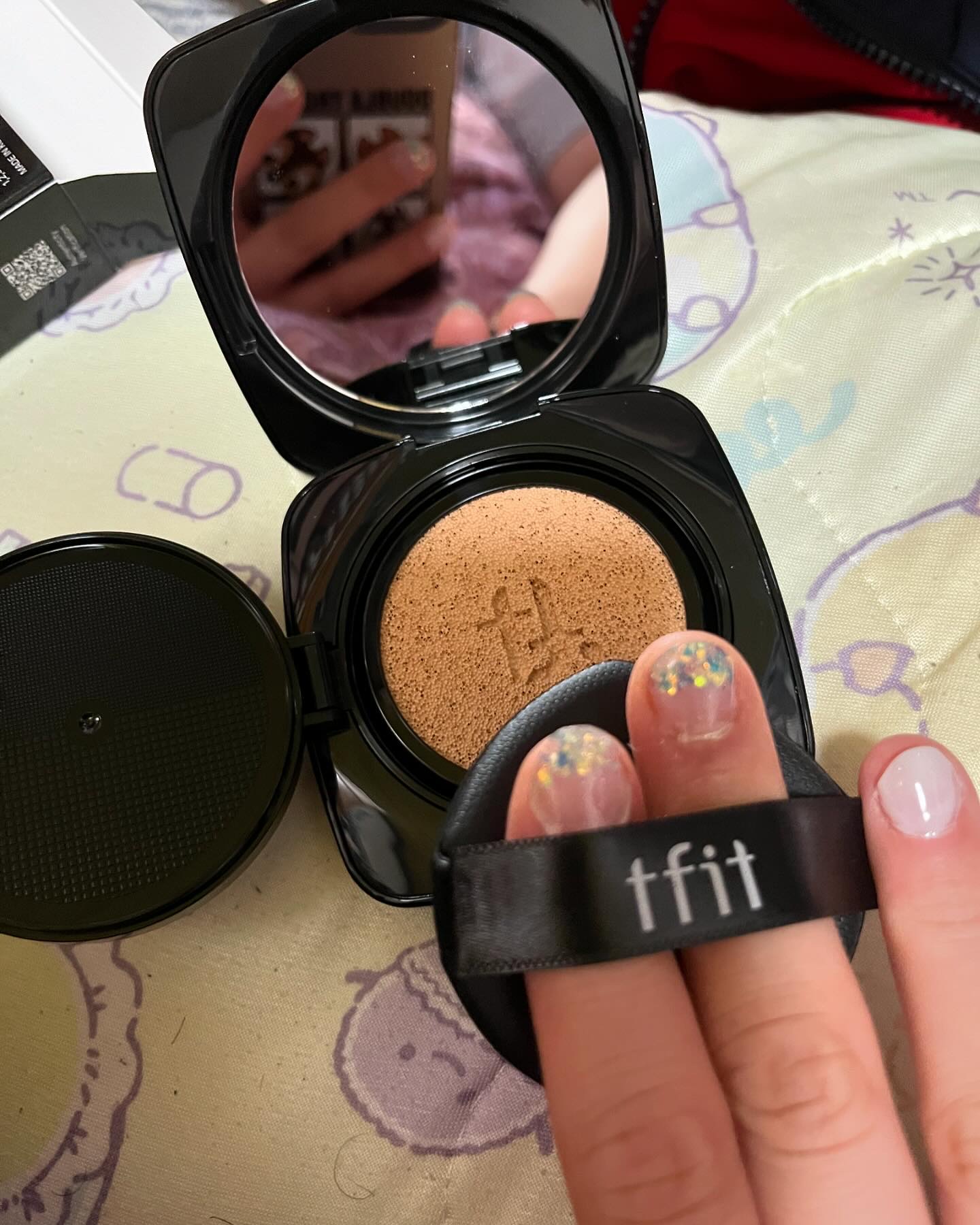 レイヤリングフィット グロークッションEX/TFIT/クッションファンデーションを使ったクチコミ（3枚目）