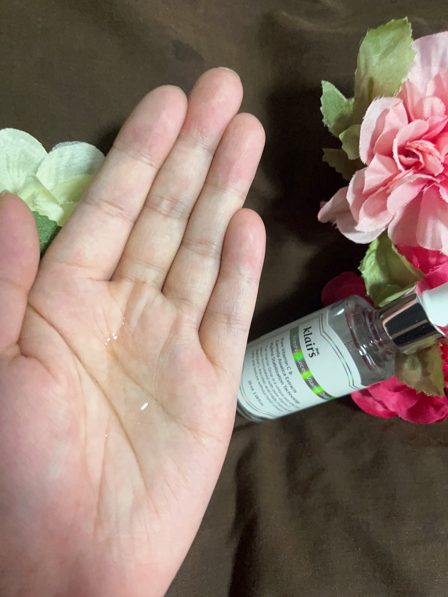 フレッシュリージュースドビタミンドロップ(35ml)/Klairs/美容液を使ったクチコミ(2枚目)