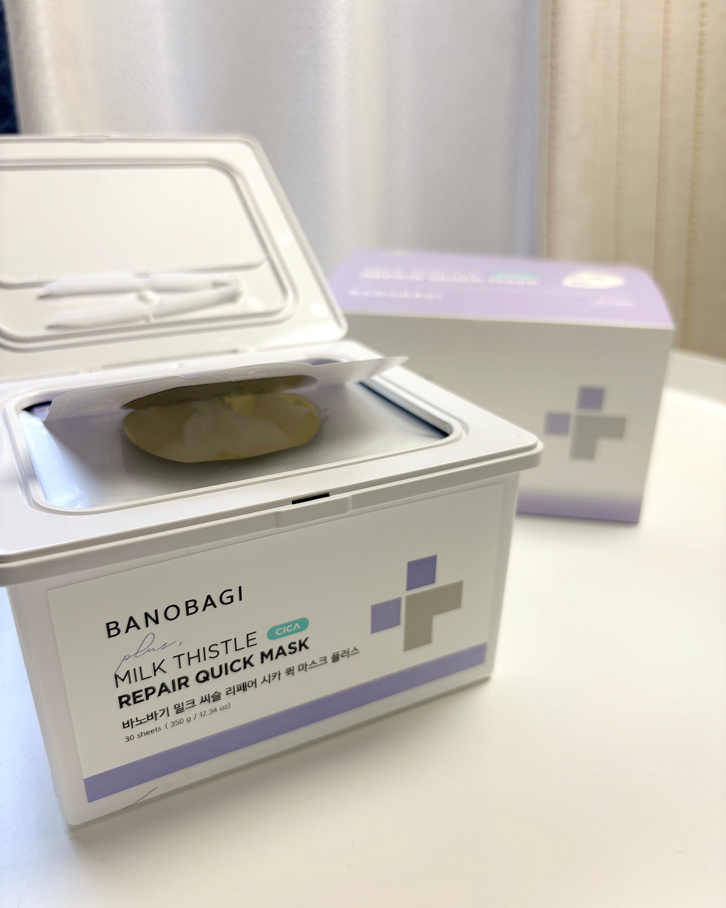ミルクシスルリペアシカクイックマスクプラス/BANOBAGI/シートマスク・パックを使ったクチコミ(1枚目)
