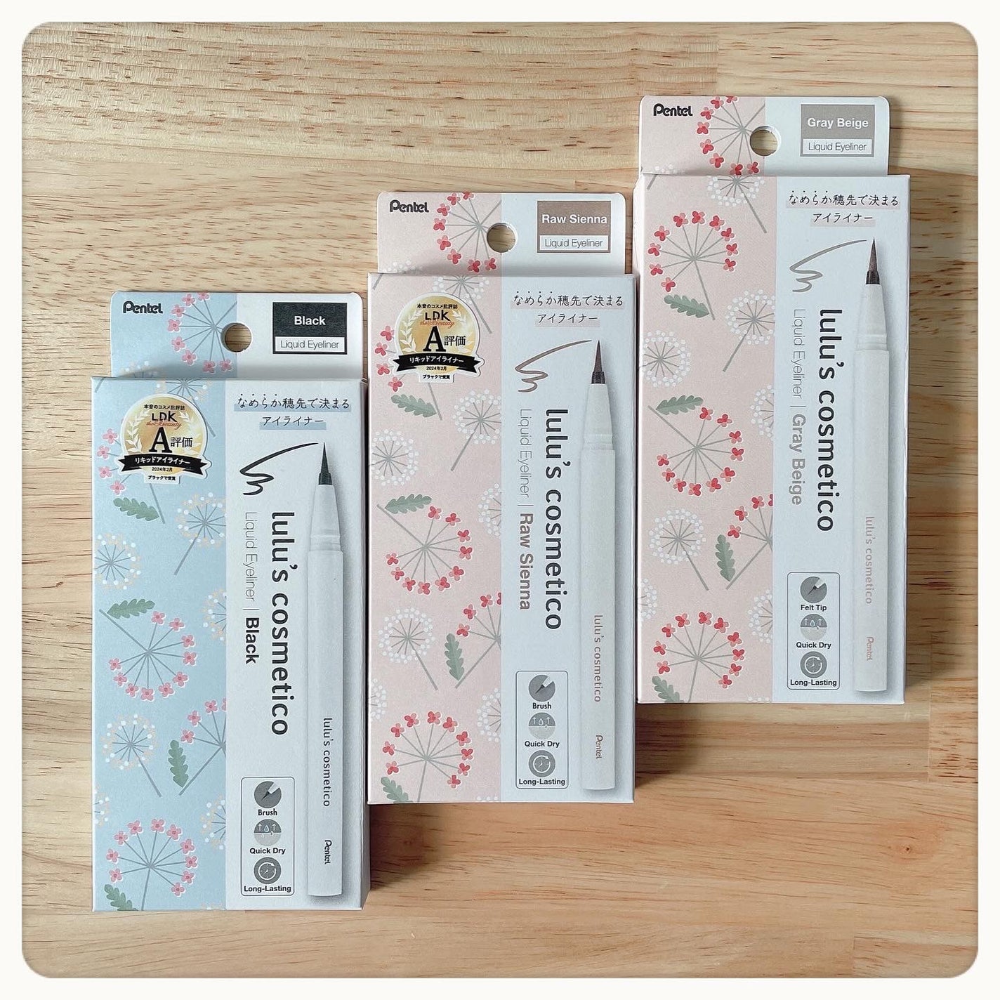 リキッドアイライナー/ルルズコスメティコ/リキッドアイライナーを使ったクチコミ(1枚目)