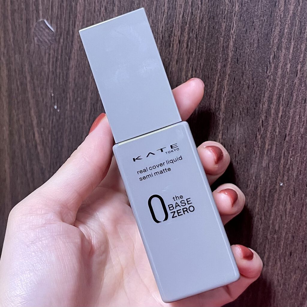 リアルカバーリキッド（セミマット） 03/KATE/リキッドファンデーションを使ったクチコミ（1枚目）