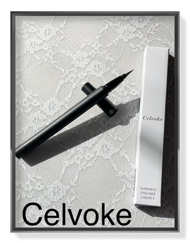 Celvoke シュアネスアイライナーリキッドSのクチコミ「Celvoke 
シュアネスアイライナーリキッドS
EX04 シャドウシルバー　数量限定　¥3.....」（1枚目）