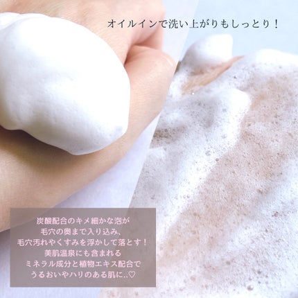 ホリーディア クリーミーリセットクレンジング/HOLIDEA/泡洗顔を使ったクチコミ(2枚目)