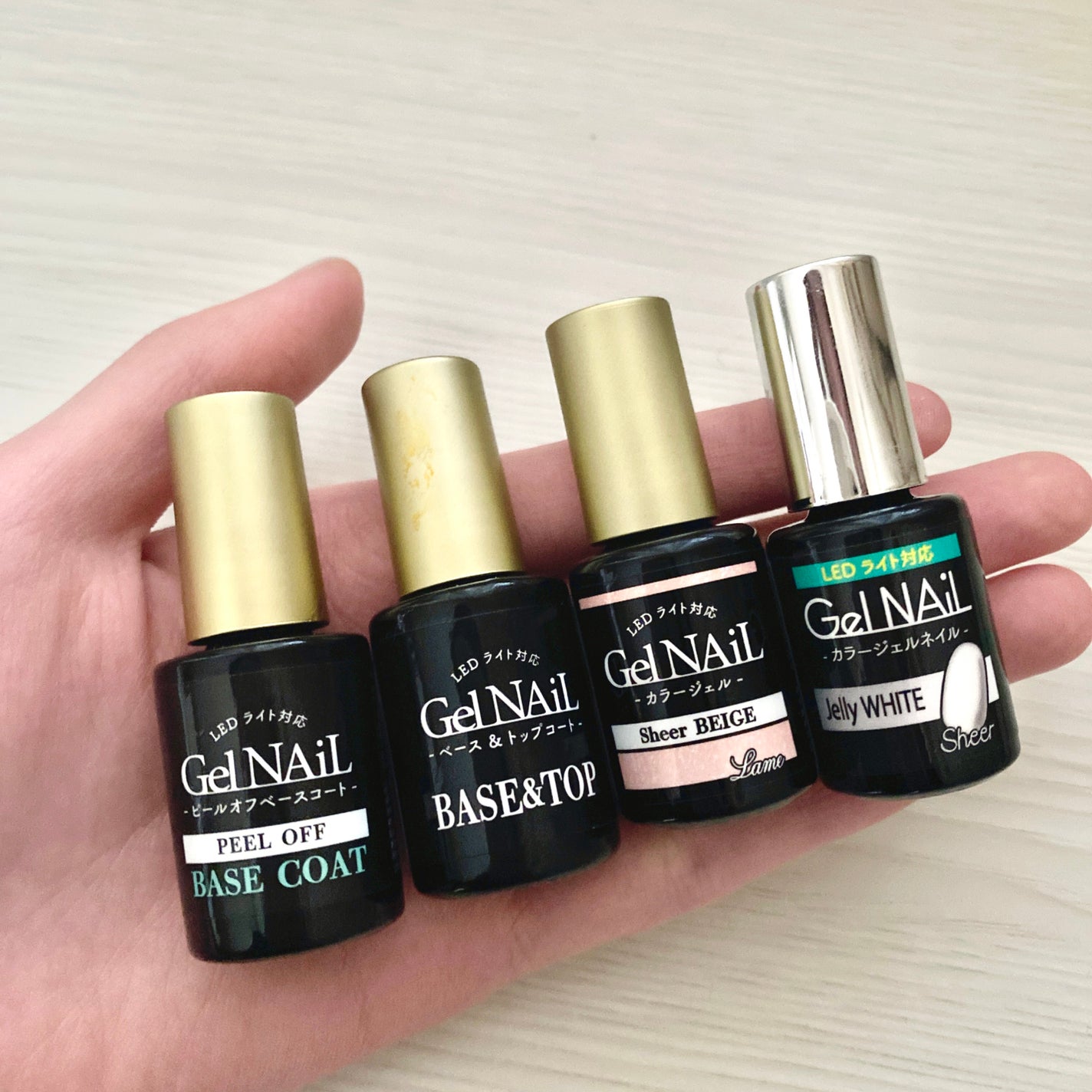 ジェルネイル(ライト対応)/セリア/ジェルネイルを使ったクチコミ(4枚目)