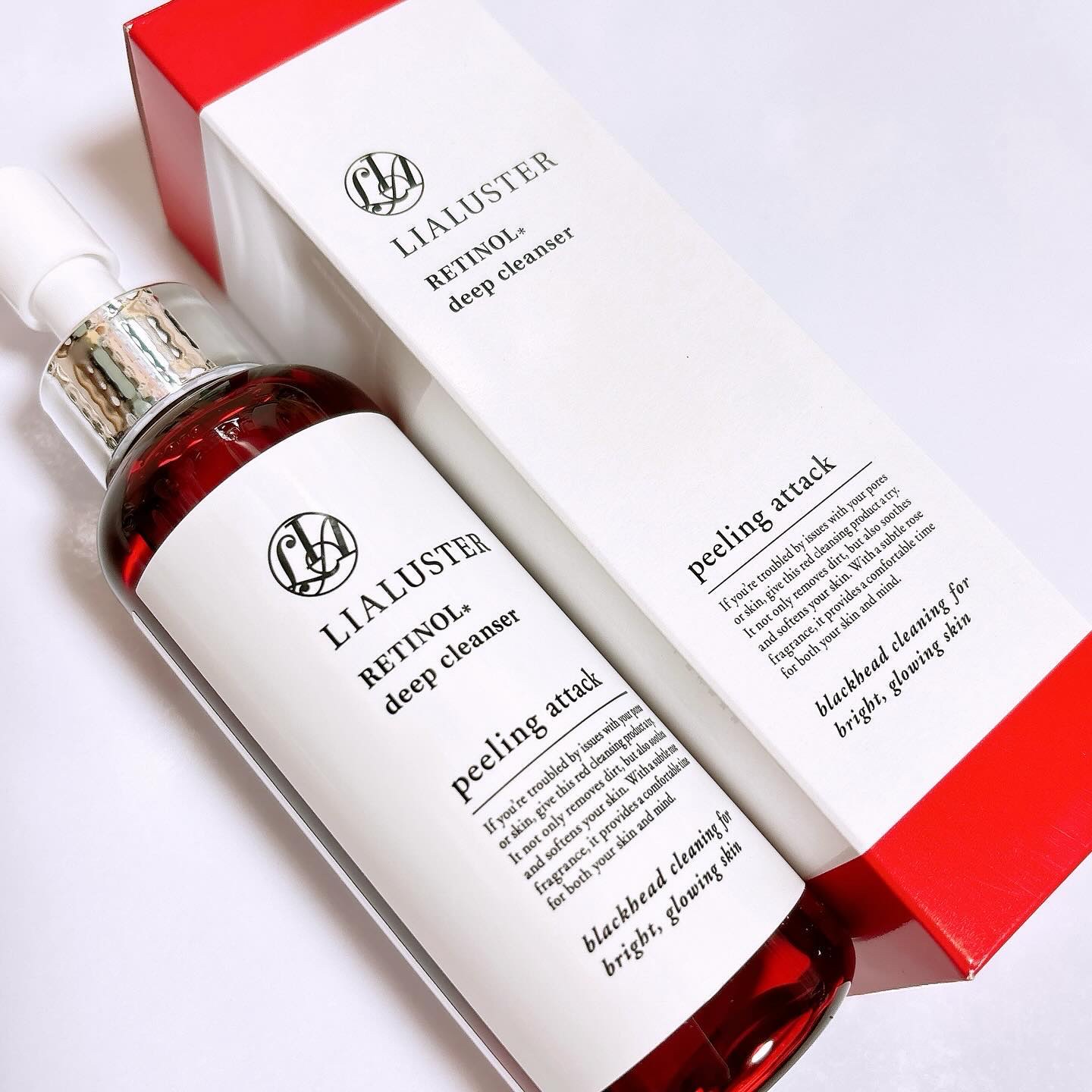 レチノールディープクレンザー/LIALUSTER/その他洗顔料を使ったクチコミ（2枚目）