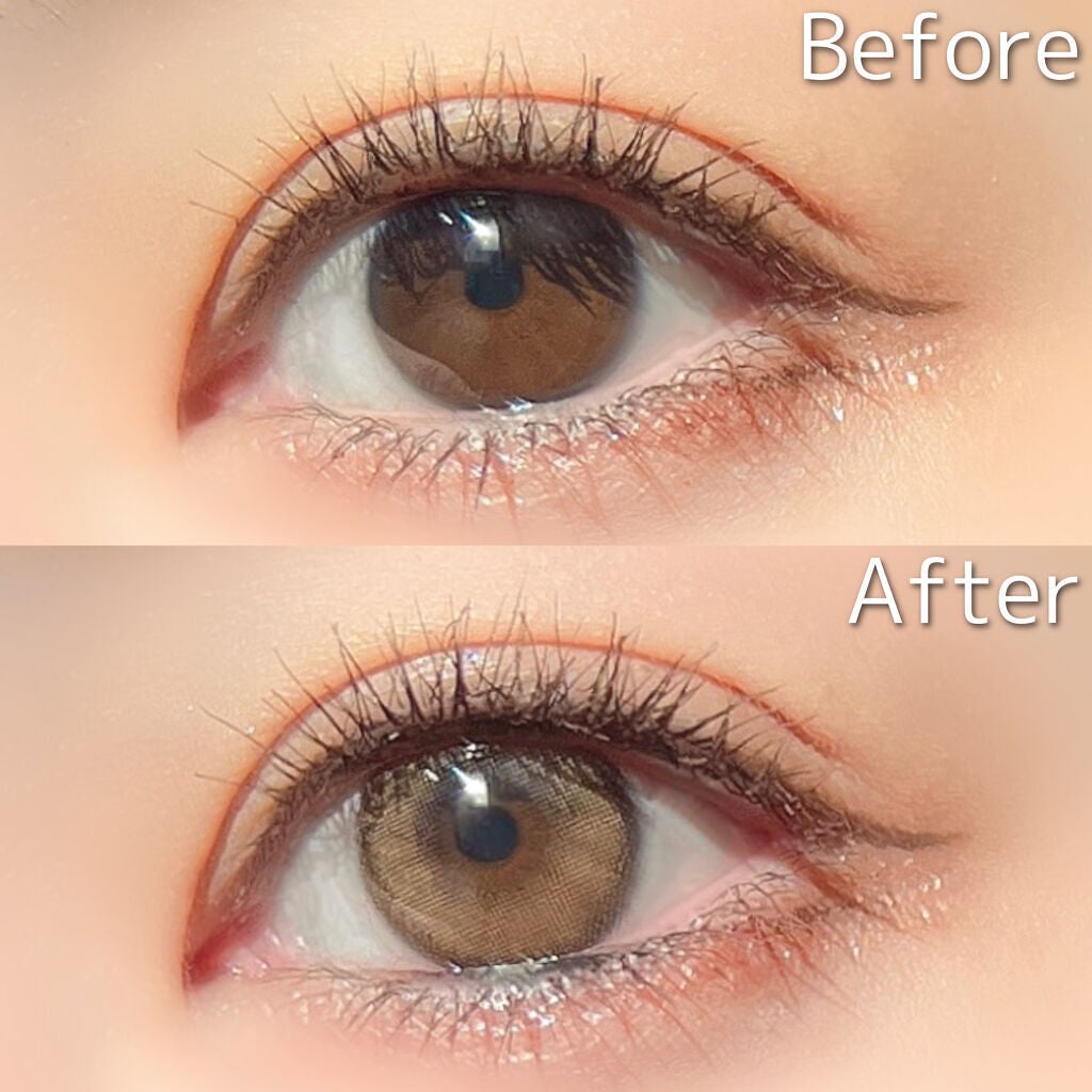 ディアサム(DearSome)/OLOLA/カラーコンタクトレンズを使ったクチコミ(10枚目)