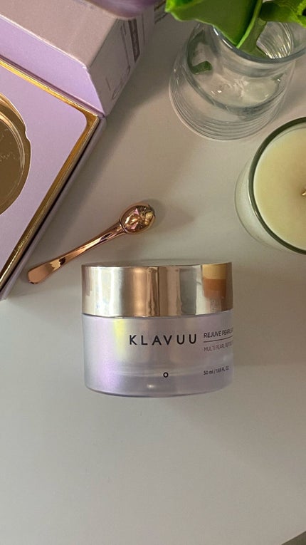 ホワイトパールセーションエンリッチドディバイン パールクリーム/KLAVUU/フェイスクリームを使ったクチコミ(2枚目)