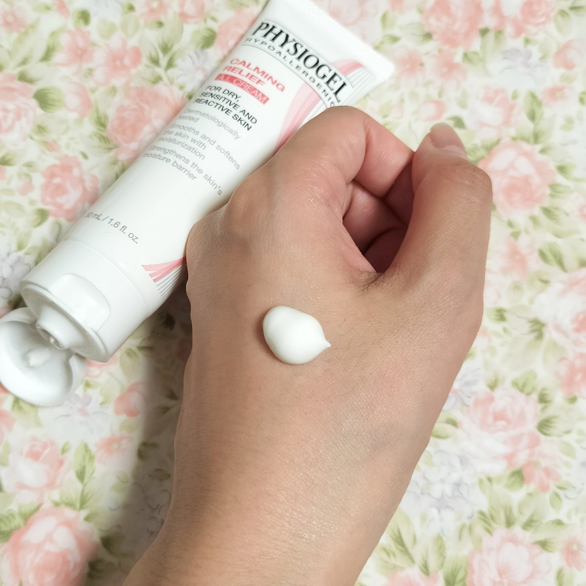 レッドスージングAIクリーム/PHYSIOGEL/フェイスオイルを使ったクチコミ（2枚目）